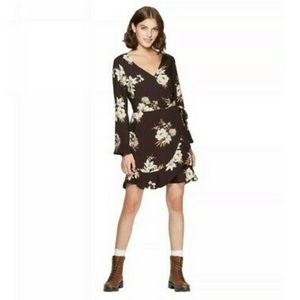 NWT Xhilaration Black Floral Dress